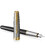 Ручка перьевая Parker SONNET Metal & Black Lacquer GT FP F 68 111 фото, картинка, изображение