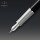 Ручка перьевая Parker SONNET Metal & Black Lacquer GT FP F 68 111 фото