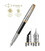 Ручка перьевая Parker SONNET Metal & Black Lacquer GT FP F 68 111 фото, картинка, изображение