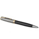 Ручка кулькова Parker SONNET Metal & Black Lacquer GT BP 68 132 картинка, зображення, фото