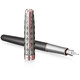 Ручка перьевая Parker SONNET Metal & Grey Lacquer PGT FP F 68 211 фото