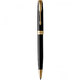 Шариковая ручка Parker SONNET Black Lacquer GT BP 86 032 фото