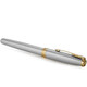 Набір Parker SONNET Stainless Steel GT FP F (перова ручка + блокнот Parker) картинка, зображення, фото