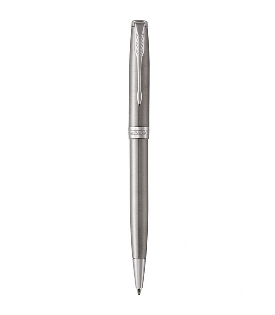Шариковая ручка Parker SONNET Stainless Steel CT BP 84 232 фото, картинка, изображение