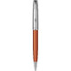 Ручка шариковая Parker SONNET Essentials Metal & Orange Lacquer CT BP 83 032 фото