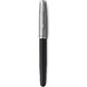 Ручка перьевая Parker SONNET Essentials Metal & Black Lacquer CT FP F 83 511 фото
