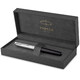Ручка перова Parker SONNET Essentials Metal & Black Lacquer CT FP F 83 511 картинка, зображення, фото