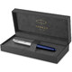 Ручка перова Parker SONNET Essentials Metal & Blue Lacquer CT FP F 83 711 картинка, зображення, фото