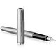 Ручка перьевая Parker SONNET Essentials Stainless Steel CT FP F 83 811 фото
