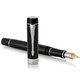 Ручка перьевая Parker DUOFOLD Classic Black СT FP F 92 101 фото