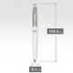 Ручка шариковая Parker JOTTER Originals UKRAINE White CT BP Трезубец сине-желтый 15032_T0017u фото