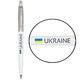 Ручка шариковая Parker JOTTER Originals UKRAINE White CT BP Флаг + Ukraine 15032_T1403u фото