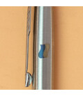 Ручка шариковая Parker JOTTER UKRAINE Stainless Steel CT BP Флаг сине-желт. на колп. 16132_T008c2 фото, картинка, изображение