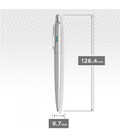 Ручка шариковая Parker JOTTER UKRAINE Stainless Steel CT BP Флаг сине-желт. на колп. 16132_T008c2 фото, картинка, изображение