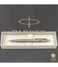 Ручка шариковая Parker JOTTER UKRAINE Stainless Steel CT BP Флаг сине-желт. на колп. 16132_T008c2 фото, картинка, изображение