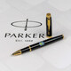 Ручка-ролер Parker IM UKRAINE Black GT RB Герб України синьо-жовт. 22022_T0076u картинка, зображення, фото