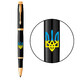 Набір Parker IM UKRAINE Black GT RB Тризуб синьо-жовтий (ручка-ролер + блокнот Parker) картинка, зображення, фото