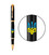 Набор Parker IM UKRAINE Black GT RB Трезубец сине-желтый (ручка-роллер + блокнот Parker) фото, картинка, изображение