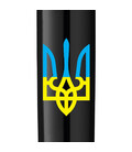 Набір Parker IM UKRAINE Black GT RB Тризуб синьо-жовтий (ручка-ролер + блокнот Parker) картинка, зображення, фото
