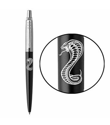 Ручка шариковая Parker JOTTER ZODIAC Bond Street Black CT BP Зеленая Змея 16232_Z401w фото, картинка, изображение
