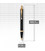Ручка шариковая Parker IM ZODIAC Black GT BP Деревянная Змея 22032_Z402y фото, картинка, изображение