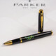 Ручка-ролер Parker IM ZODIAC Black GT RB Зелений Дерев'яний Дракон 22022_Z3314u картинка, зображення, фото