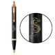 Ручка шариковая Parker IM ZODIAC Black GT BP Деревянный Дракон 22032_Z302y фото