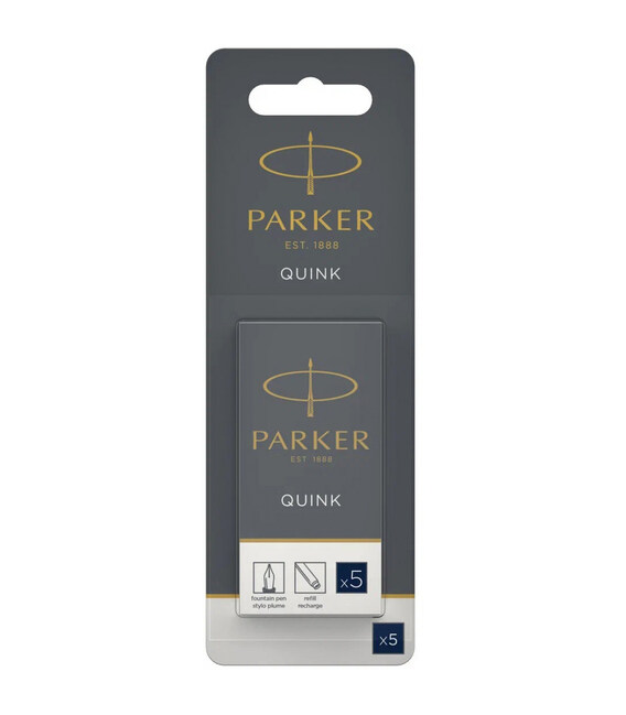 Картриджи Parker Quink /5шт. т.син. 11 416BLB5 фото, картинка, изображение