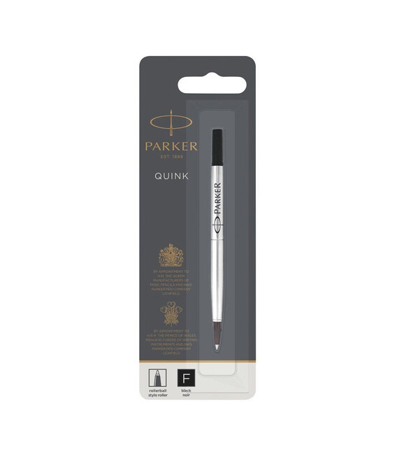 Стержень Parker роллер. черн. F блистер 10 121BK1 фото, картинка, изображение