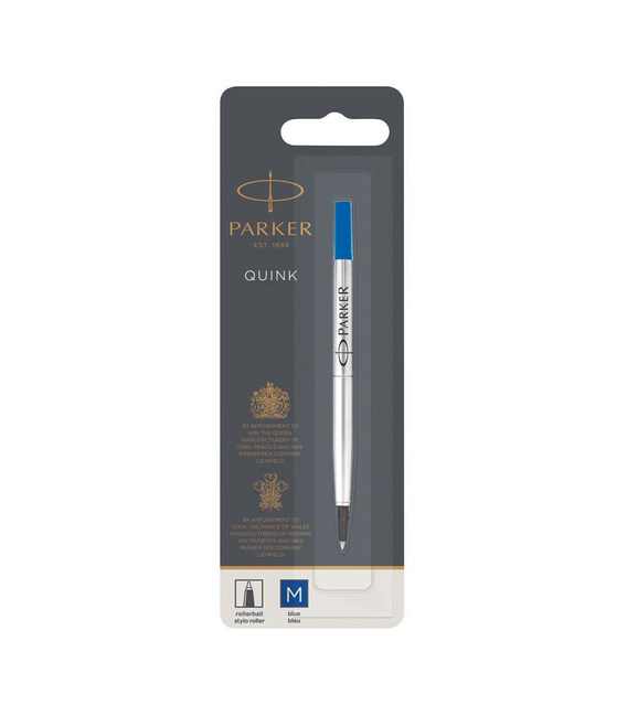 Стержень Parker роллер. син. средний M блистер 10 122BLU1 фото, картинка, изображение