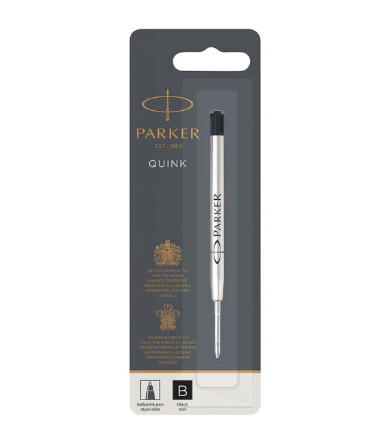 Стержень Parker QuinkFlow шарик. черн. B блистер 10 233BK фото, картинка, изображение