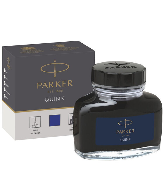 Чернила Parker Quink синие фото, картинка, изображение