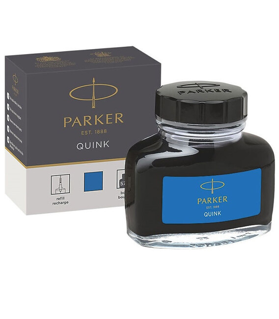 Чернила Parker Quink голубые фото, картинка, изображение