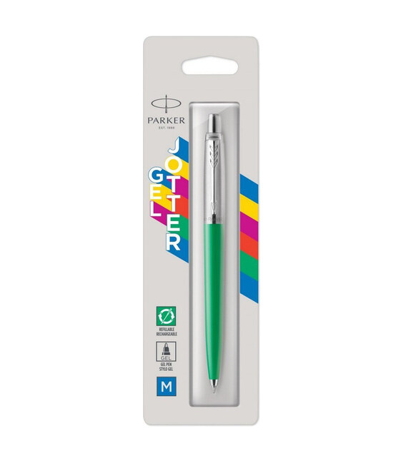 Ручка гелевая Parker JOTTER Originals Green CT GEL блистер 15 266 фото, картинка, изображение
