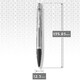 Кулькова ручка Parker URBAN Metro Metallic CT BP 30 332 картинка, зображення, фото