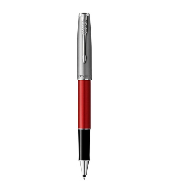 Ручка-ролер Parker SONNET Essentials Metal & Red Lacquer CT RB 83 622 картинка, зображення, фото