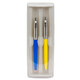 Набор Parker JOTTER UKRAINE Originals Blue CT GEL + Yellow CT BP (гелевая и шариковая ручка) фото