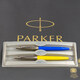 Набор Parker JOTTER UKRAINE Originals Blue CT GEL + Yellow CT BP (гелевая и шариковая ручка) фото