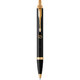 Шариковая ручка Parker IM Black GT BP Сердечки 22032_L021y фото