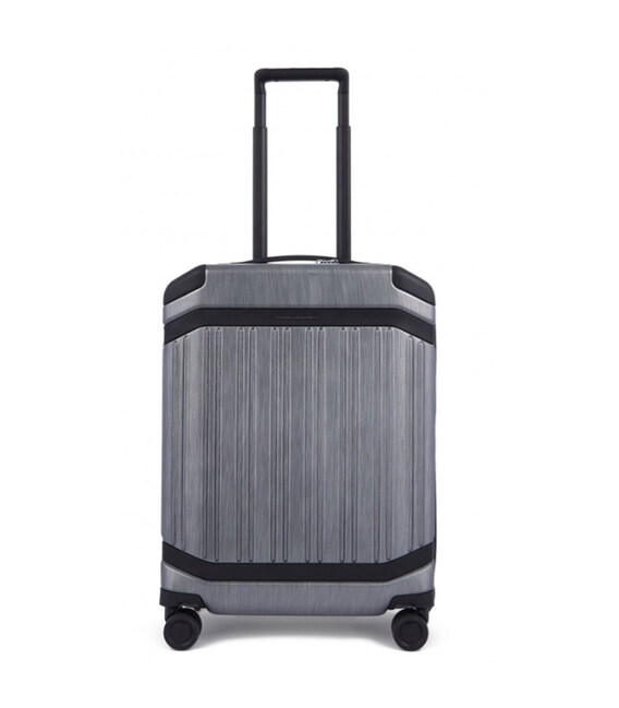 Чемодан Piquadro PQ Light (PQL) маленький S Grey-Black BV4425PQLP_GRN фото, картинка, изображение
