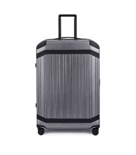 Чемодан Piquadro PQ Light (PQL) большой L Grey-Black BV4428PQLP_GRN фото, картинка, изображение