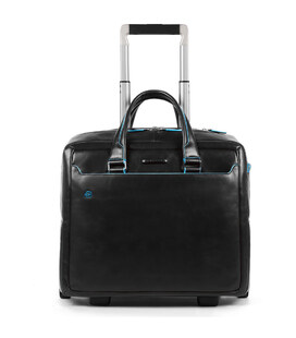 Бізнес-кейс на колесах Piquadro Blue Square (B2) Black S Маленький BV4729B2_N