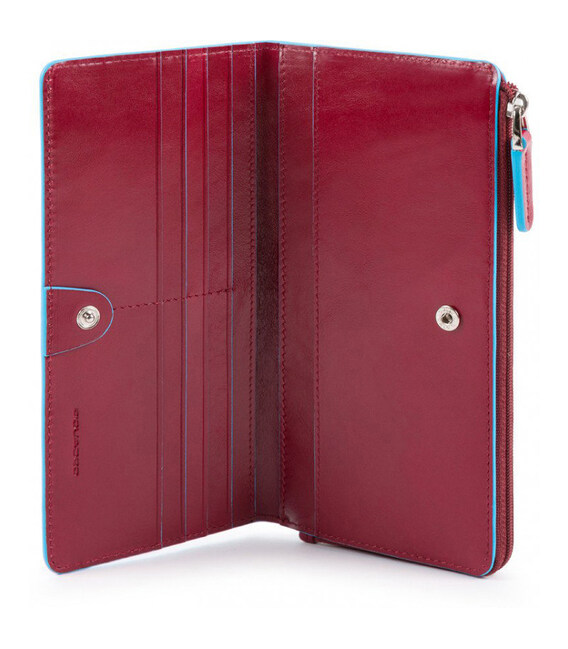 Портмоне Piquadro BL SQUARE/Red PD2396B2R_R фото, картинка, изображение