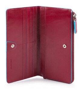 Портмоне Piquadro BL SQUARE/Red PD2396B2R_R фото, картинка, изображение