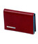 Визитница Piquadro BL SQUARE/Red для своих визиток на кнопке (10,8x7,5x1,5) PP1899B2_R фото, картинка, изображение