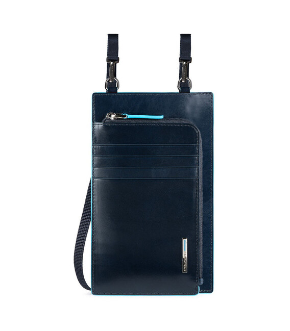 Сумка для смартфона Piquadro Blue Square (B2) Navy Blue AC5634B2R_BLU2 фото, картинка, изображение