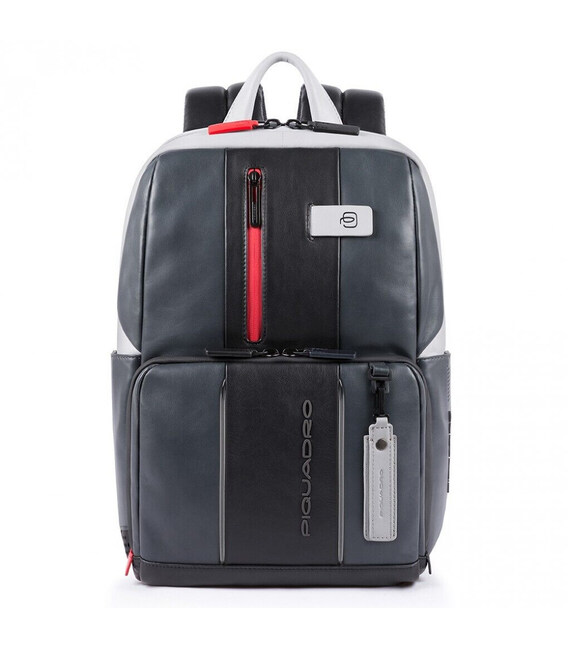 Рюкзак для ноутбука Piquadro Urban (UB00) Grey-Black CA3214UB00BML_GRN фото, картинка, изображение