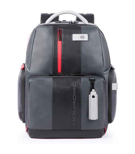 Рюкзак для ноутбука Piquadro URBAN Bagmotic/Grey-Black CA4550UB00BM_GRN фото, картинка, изображение