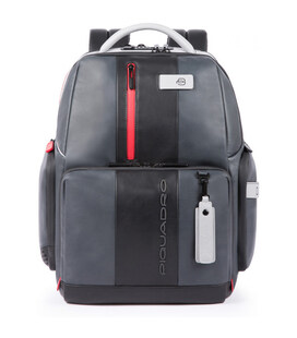 Рюкзак для ноутбука Piquadro URBAN Bagmotic/Grey-Black CA4550UB00BM_GRN картинка, зображення, фото