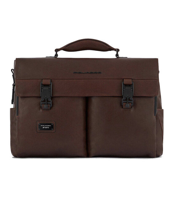 Портфель Piquadro Harper (AP) Dark Brown CA5741AP_TM картинка, зображення, фото
